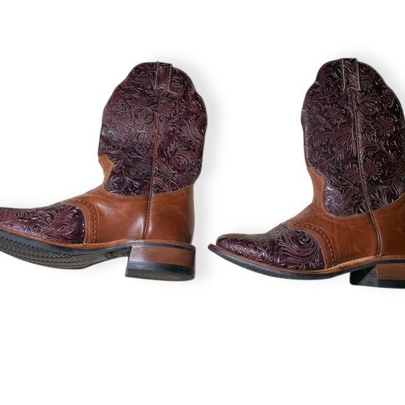 Boulet Ladies Western Boots Dankan Brown 2050 - Picture 7 of 16